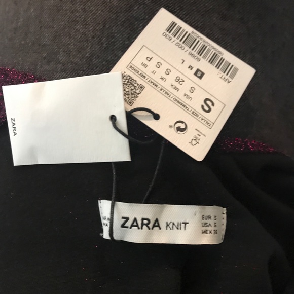 Zara Long Sleeve Scoop Neck bodysuit size Small - Picture 8 of 8